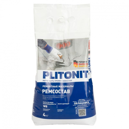 Ремонтный состав Plitonit, 4 кг