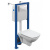 Комплект инсталяции Cersanit Vector c унитазом Carina XL CO DPL EO slim (64119)