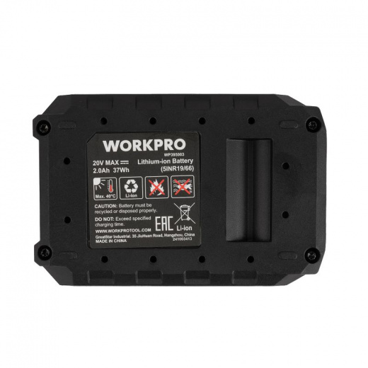 Аккумулятор Workpro WP395003 20В 2 Ач