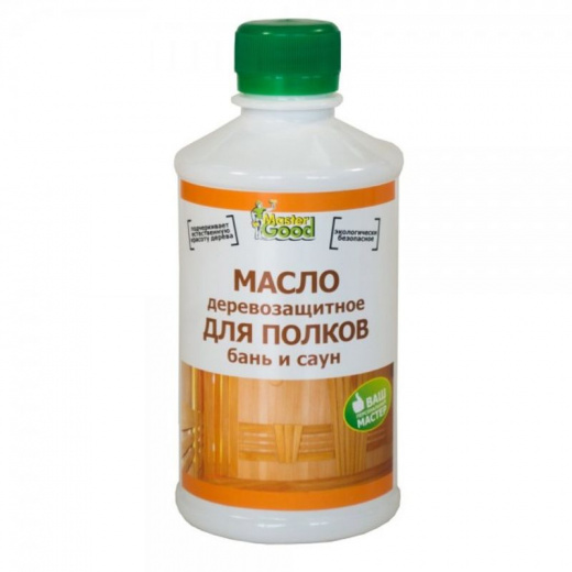 Масло для полков и скамеек Master Good, 0,25л
