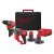 Шуруповерт ударный и перфоратор Milwaukee M12 FPP2F2-602X набор