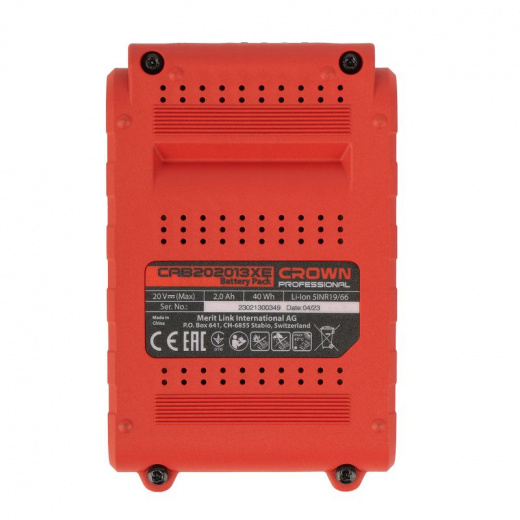 Аккумулятор Crown CAB202013XE 20 В