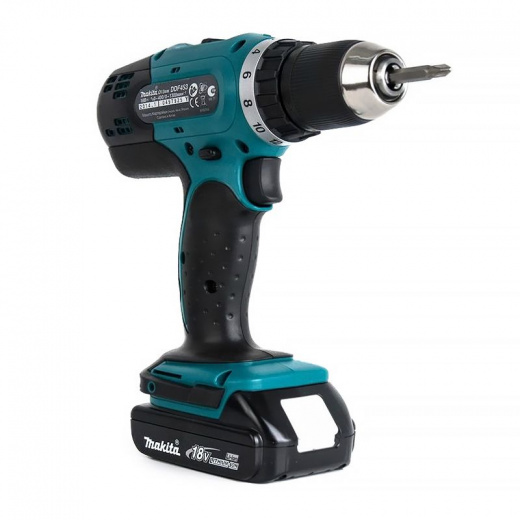 Дрель-шуруповерт Makita DDF453SYE 18В 2х1,5 Ач
