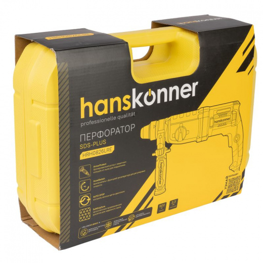 Перфоратор Hanskonner HRH0826LRE 900 Вт