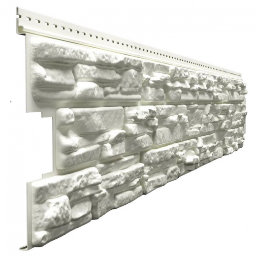 Сайдинг ПВХ Docke Lux Rocky кокос 1787х285 мм