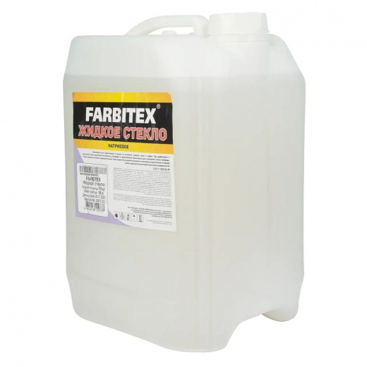 Стекло жидкое 14 кг Farbitex 10 л