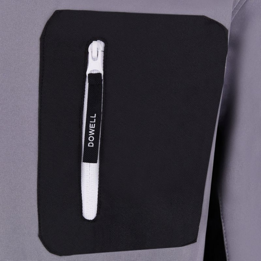 Куртка Softshell с капюшоном XL серая Dowell