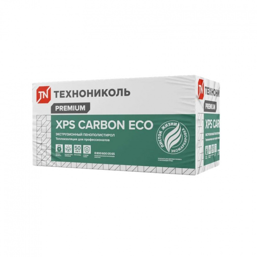 Пенополистирол экструзионный 100 мм ТЕХНОНИКОЛЬ CARBON ECO SP Light 2360х580