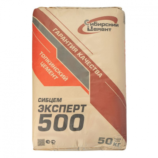 Цемент ЦЕМ I 42,5Б (ПЦ-500 Д0) Топки 50 кг
