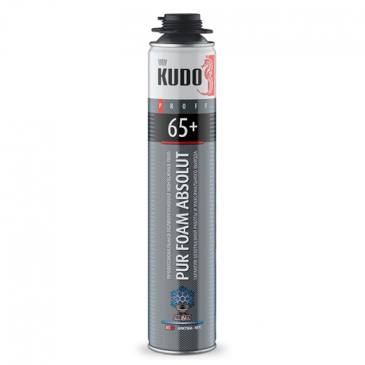 Пена монтажная Kudo Proff 65+ Arktika-18 профессиональная зимняя 1000 мл