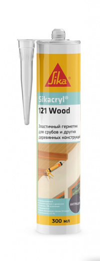 Эластичный герметик для срубов Sikacryl®-121 Wood