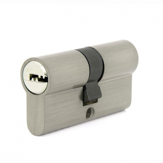Механизм цилиндровый Palladium 60 ключ-ключ матовый никель