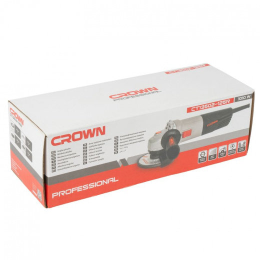 УШМ Crown CT13502-125R 125 мм 1010 Вт