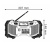 Радиоприемник Bosch 18 В GML SoundBoxx аккумуляторный