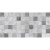 Плитка керамическая Global Tile Balance 400x200 мм серая мозаика
