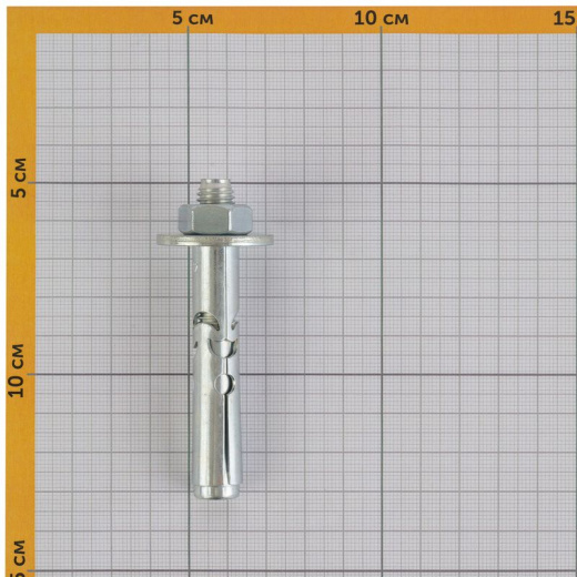 Болт анкерный с гайкой Fischer FSA-B 12х65/10 мм