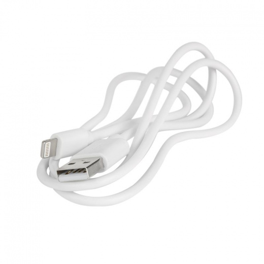 USB кабель для iPhone 5/5S/5C Rexant шнур 1м белый