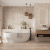 Плитка облицовочная Gracia Ceramica Треви низ 02 400х250х8 мм бежевая матовая