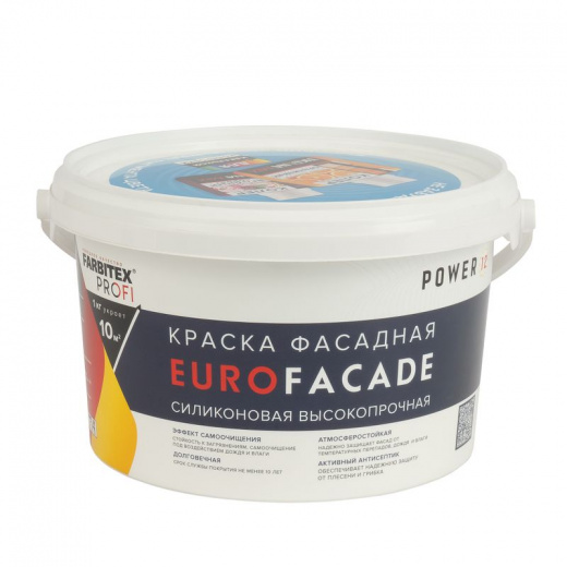 Краска фасадная FARBITEX PROFI EuroFacade белая база А 2 л