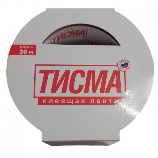 Лента для пароизоляции и гидроветрозащиты односторонняя 60мм х 20м Тисма