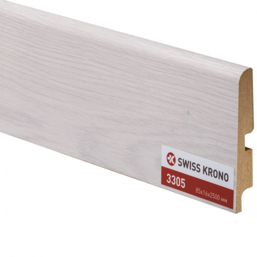 Плинтус Kronopol P85 3305\VB1006 Nike Oak 2500х85х16 мм