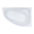 Ванна обрезанная Кайли левая 1500х1000 мм