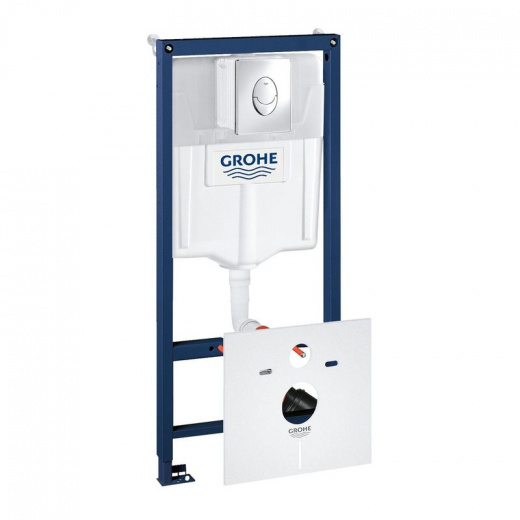 Инсталляция для унитаза Grohe Rapid SL 38750001 4 в 1 с кнопкой смыва