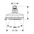 Верхний душ Hansgrohe Croma 100 Vario 27441000
