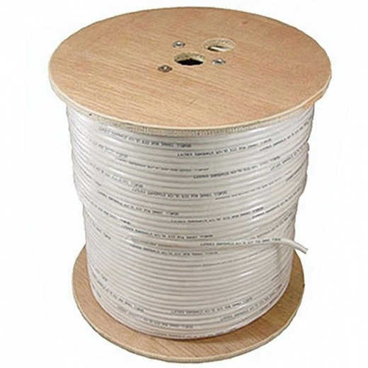 Кабель телевизионный RG6 100 м на отрез