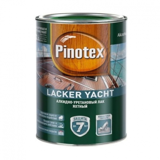Лак Pinotex Lacker Yacht 90 глянцевый, 1 л