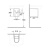 Полупьедестал Euro Ceramic Grohe 39201000