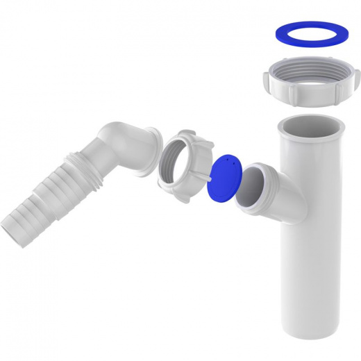 Вставка-отвод для стиральной машины Aquant 1 1/2"х40