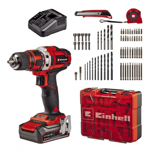Дрель-шуруповерт Einhell PXC TE-CD 18/40 Li 18В 1x2,5 Ач