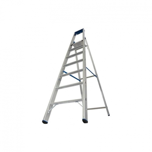 Cтремянка 7 ступеней алюминевая Krause Stabilo