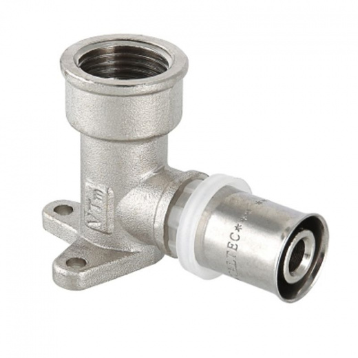 Водорозетка проходная Valtec пресс 16х1/2"