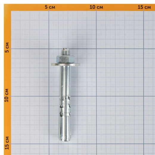 Болт анкерный с гайкой Fischer FSA-B 12х80/25 мм