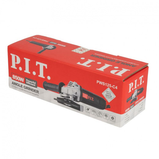 УШМ P.I.T. PWS125-C4 125 мм 850 Вт