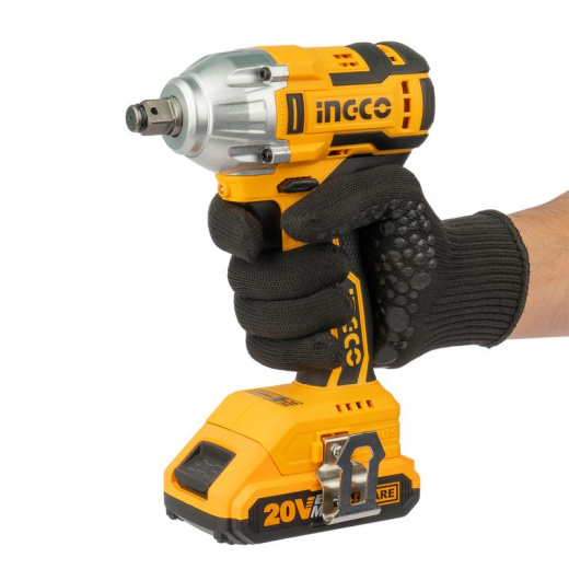 Гайковерт бесщеточный Ingco CIWLI2001 20В 2 Ач