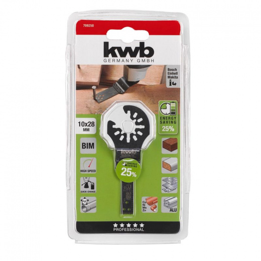 Полотно пильное по металлу для МФУ KWB Energy Saving 10мм