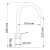 Смеситель для кухни WasserKraft Aller 1067WHITE