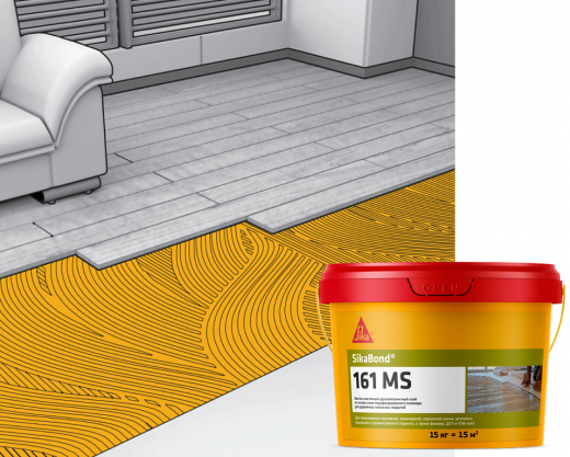 Клеи для деревянных покрытий SikaBond®-161 MS