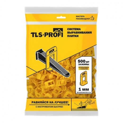 СВП Зажим Ворота TLS-Profi 1 мм 500 шт