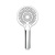 Лейка душевая круглая 3 режима Iddis Optima Home хром