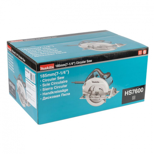 Пила дисковая Makita HS7600 185 мм 1200 Вт