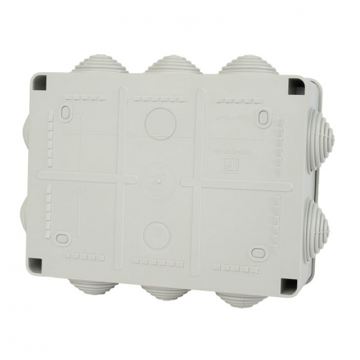 Коробка распределительная для открытой проводки серая IP55 150х110х70 мм Промрукав