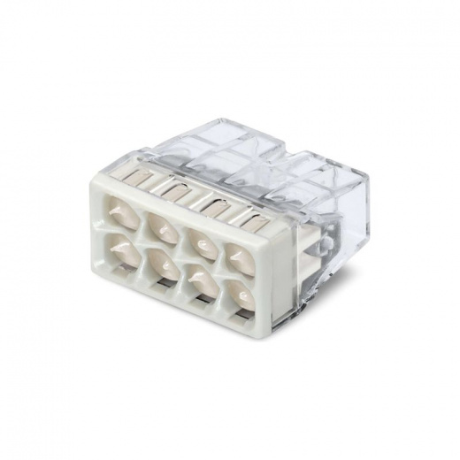 Клемма строительно-монтажная Rexant 2273-248 8-ми проводная 0,5-2,5 мм² 6 шт/уп