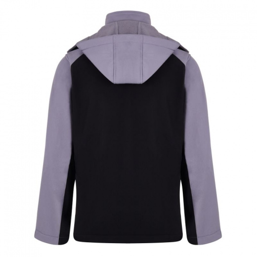 Куртка Softshell с капюшоном XL серая Dowell