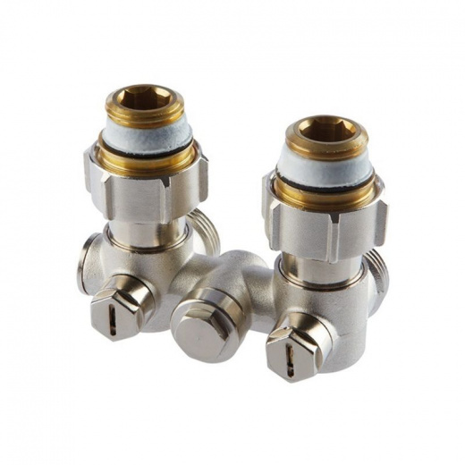 Гарнитура нижнего подключения угловая Broen DN 015 G1/2""хE3/4"" PN 10