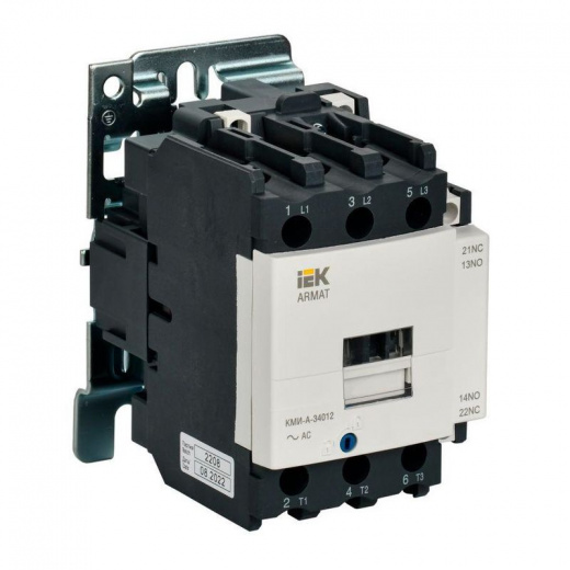 Контактор КМИ-А-34012 LC1D AC3 1НО+1НЗ 40А 230В IEK