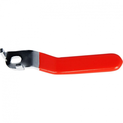 Ручка длинная усиленная для крана MPF 1/2"- 3/4" МР красная